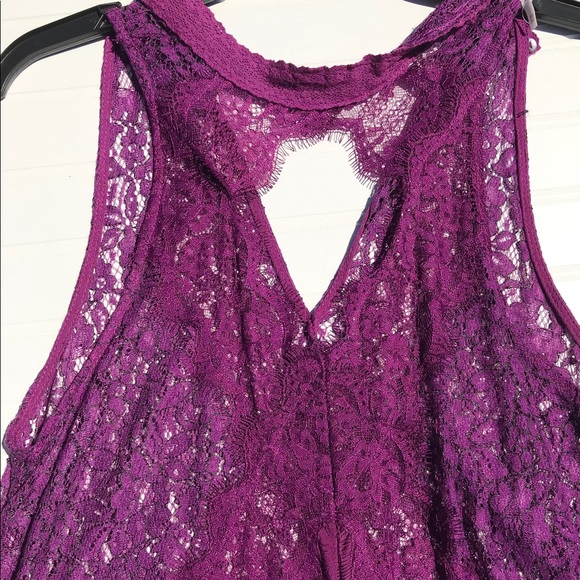 New Free People Sleeveless Lace Dress - Picture 5 of 6